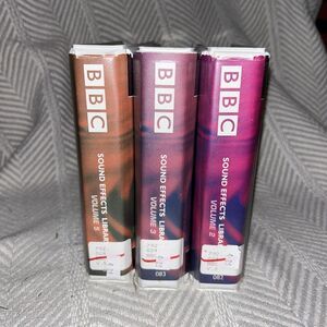 BBC Sound Effect Library Volumes 2, 3, & 5 Lot Of 30‎ CDs Exlib A1